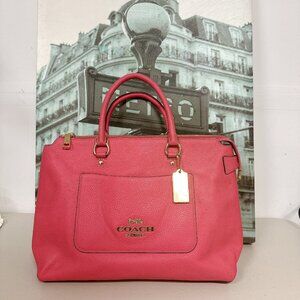 Coach F31467 Emma satchel IN Pink Ruby